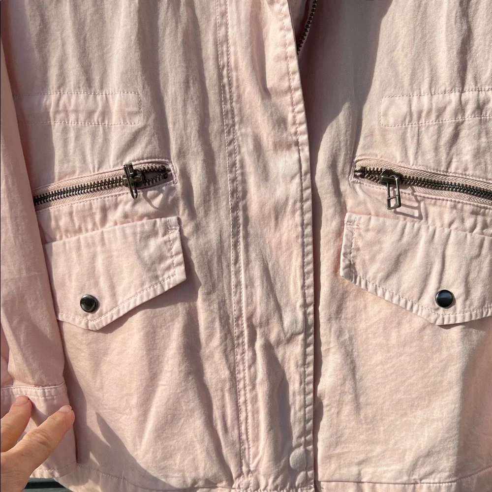Velvet Blush Utility Jacket - Picture 8 of 9